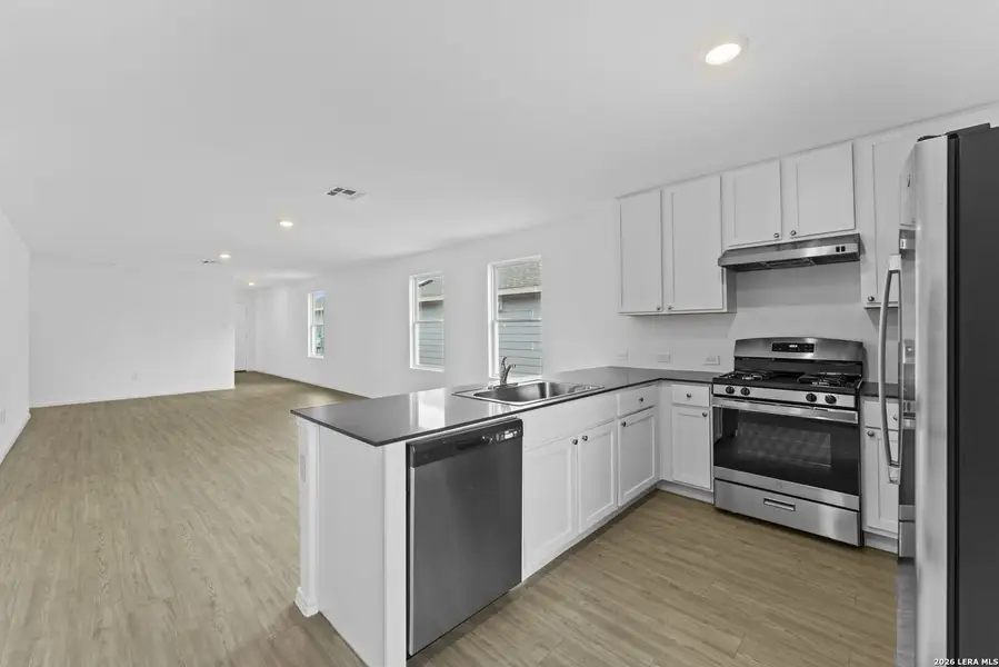 Furnished interior view inside a new home in , San Antonio (Image 4).