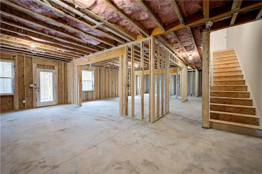 In-progress construction of a new home in Trinity Park, McDonough, GA (Image 36).