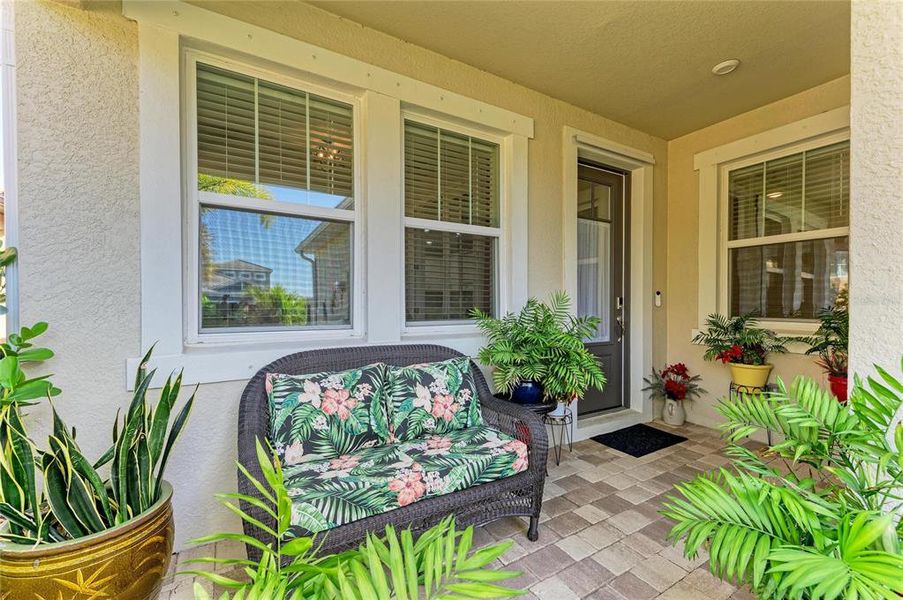 Exterior details and patio area of a home in , Venice (Image 21). Exterior details and patio area of a home in , Venice (Image 21).