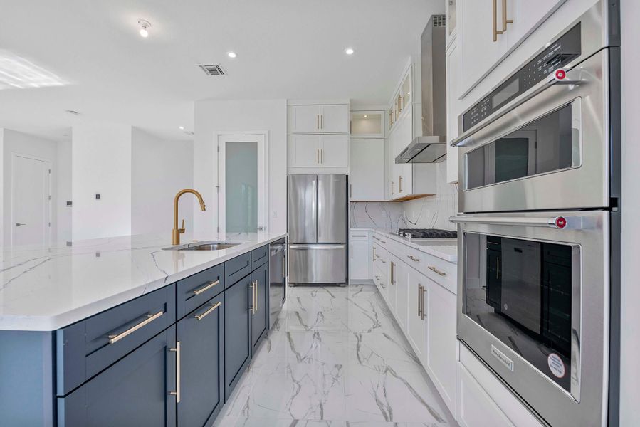 Furnished interior view inside a new home in Solana Bay at Avenir, Palm Beach Gardens (Image 5).