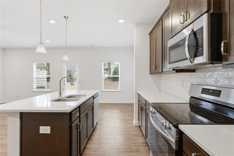 Furnished interior view inside a new home in , Powder Springs (Image 5).
