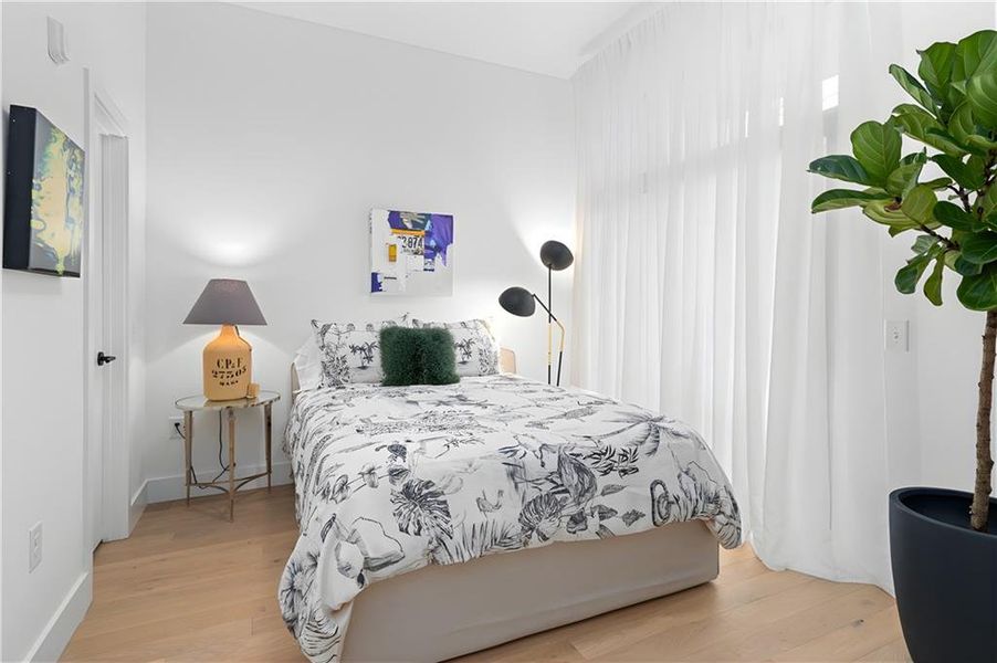 Furnished interior view inside a new home in , Atlanta (Image 28).