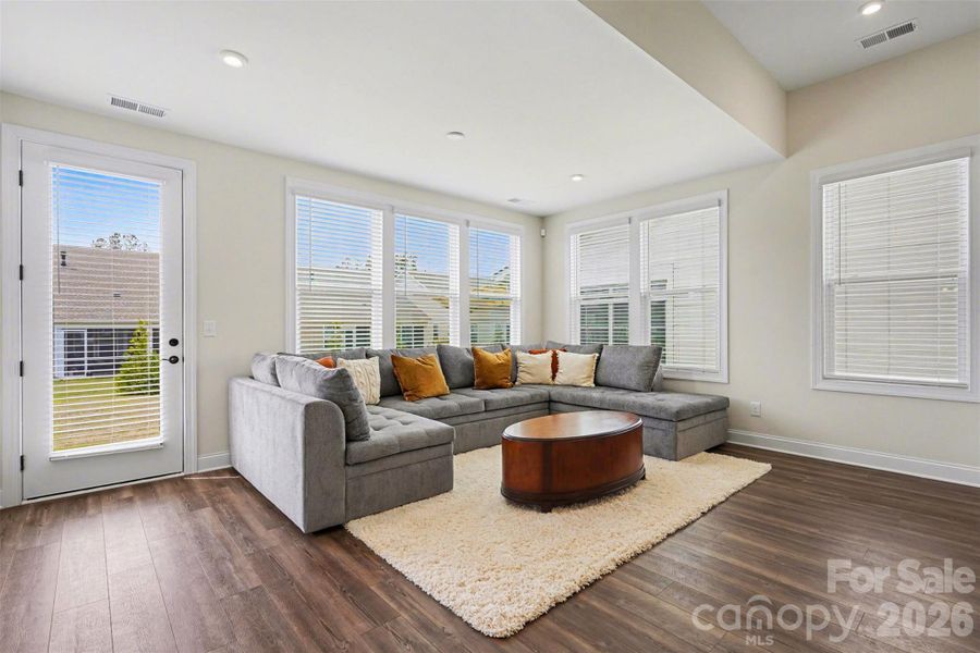 Furnished interior view inside a new home in , Charlotte (Image 31). Furnished interior view inside a new home in , Charlotte (Image 31).