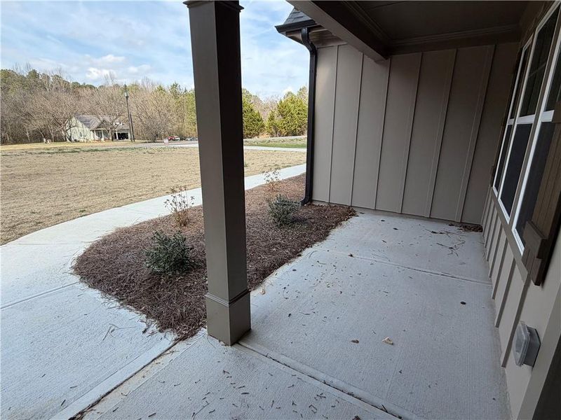 Exterior details and patio area of a home in , Talking Rock (Image 3).