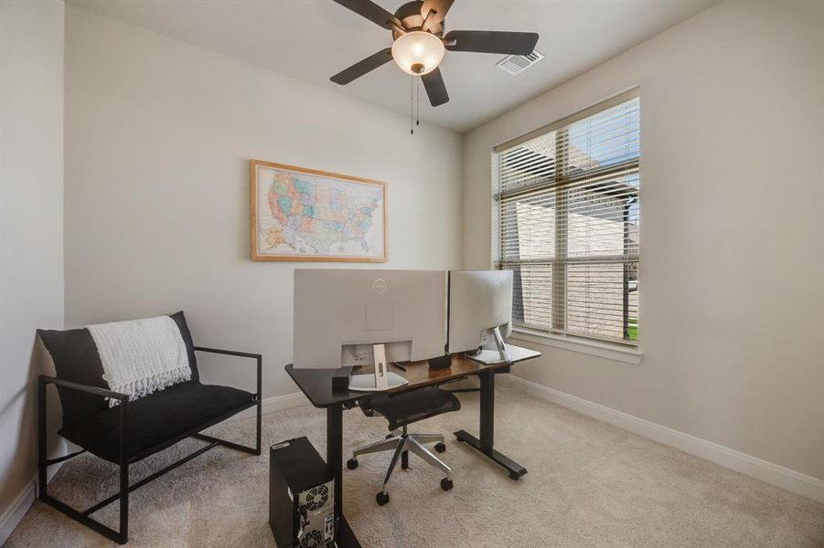 Furnished interior view inside a new home in Monterra - Classics, Fate (Image 22). Furnished interior view inside a new home in Monterra - Classics, Fate (Image 22).