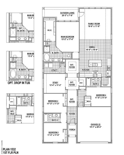 Plan 1532 1st Floor Plan 1532 1st Floor