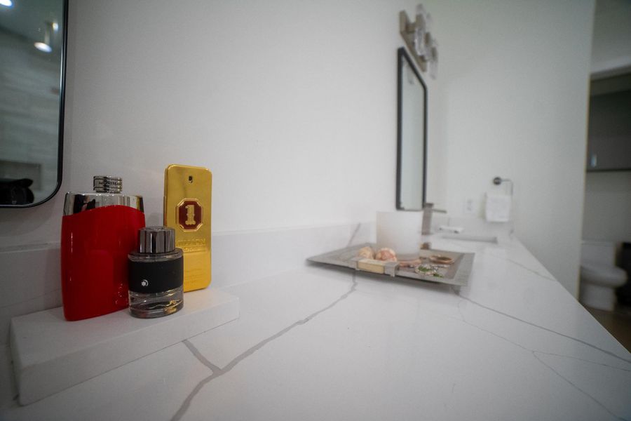 Close-up of interior finishes inside a home in , Fort Worth (Image 20).