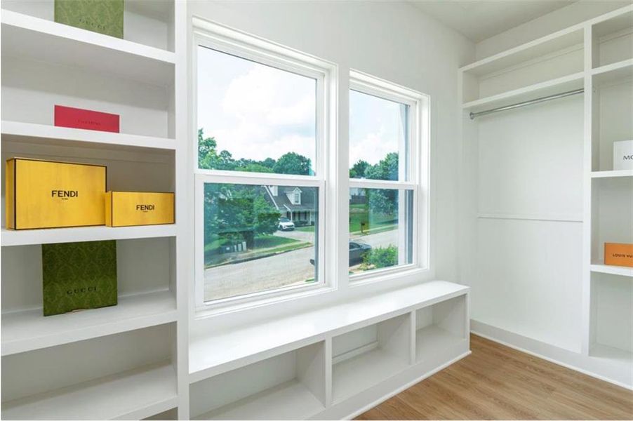 Furnished interior view inside a new home in , Monroe (Image 18).