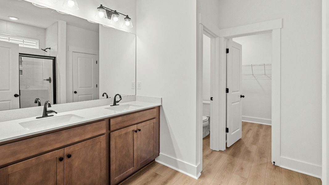 Dual Vanity Bathroom