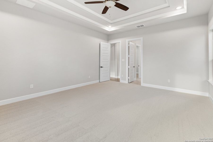 Spacious, unfurnished interior of a new home in Potranco Acres, Castroville (Image 26). Spacious, unfurnished interior of a new home in Potranco Acres, Castroville (Image 26).
