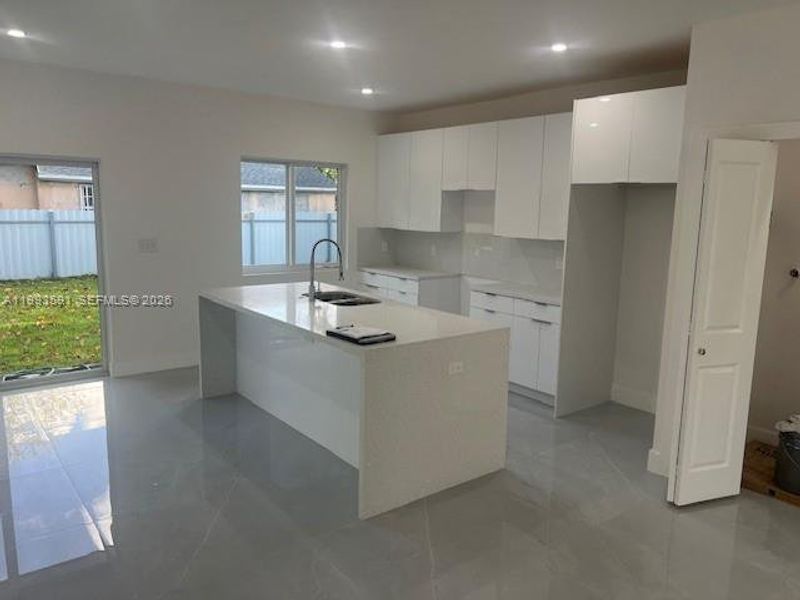 Furnished interior view inside a new home in , Miami (Image 13).