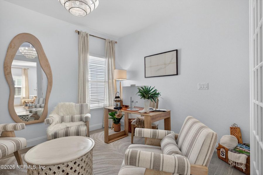 Furnished interior view inside a new home in , St. Johns (Image 13). Furnished interior view inside a new home in , St. Johns (Image 13).