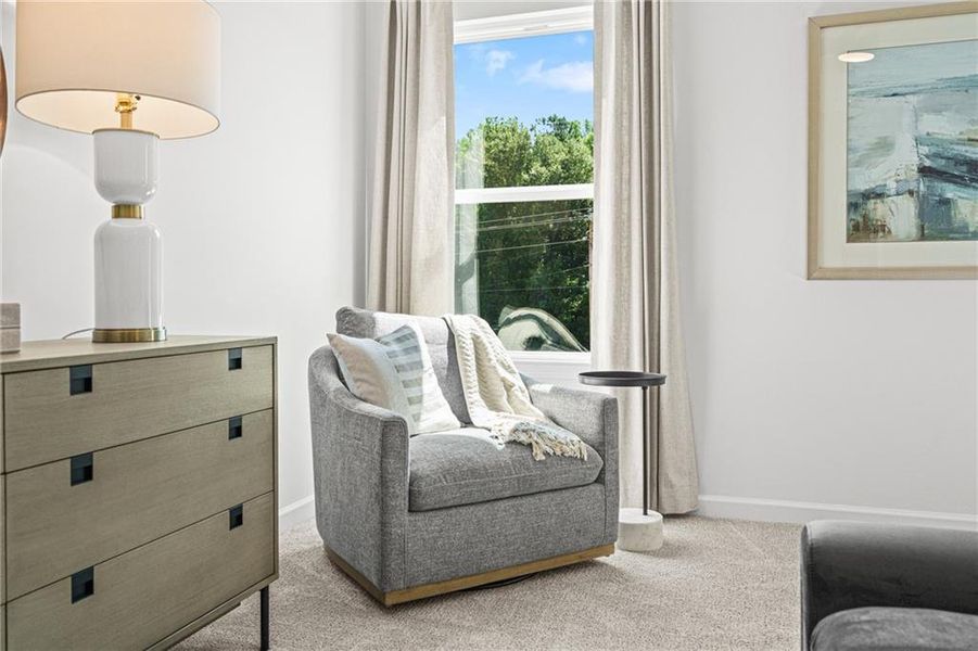 Furnished interior view inside a new home in Fern Hollow, Buford (Image 28).
