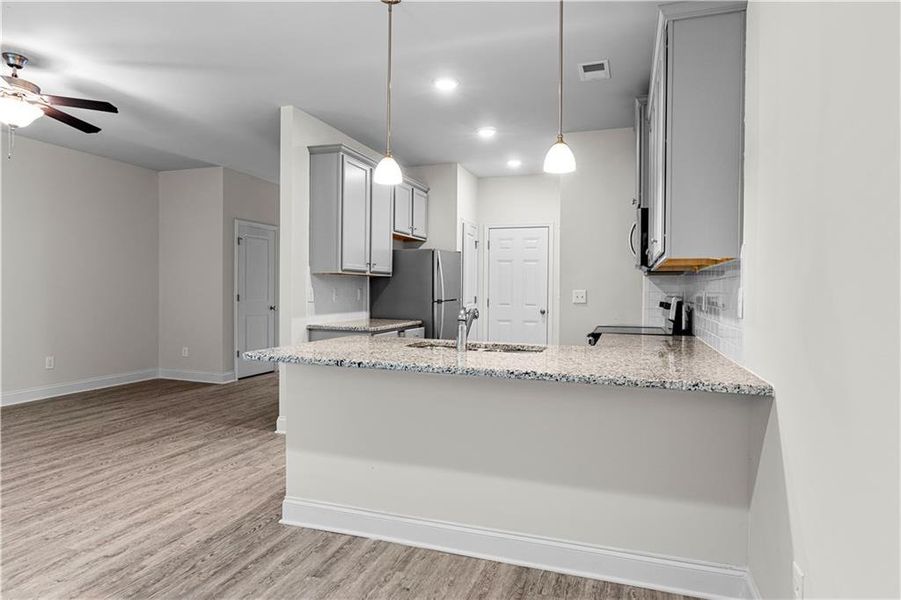 Furnished interior view inside a new home in , Covington (Image 14).