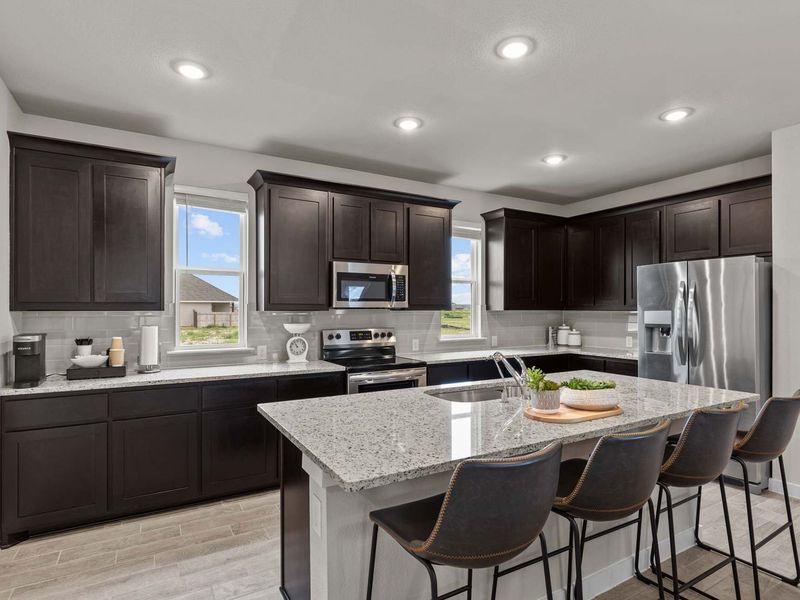 Representative furnished interior of a home built from the The Collin A by Davidson Homes LLC in Hannah Heights, Seguin (Image 7). Representative furnished interior of a home built from the The Collin A by Davidson Homes LLC in Hannah Heights, Seguin (Image 7).