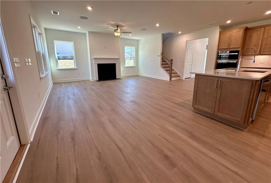 Spacious, unfurnished interior of a new home in Riversprings, Dacula (Image 30). Spacious, unfurnished interior of a new home in Riversprings, Dacula (Image 30).
