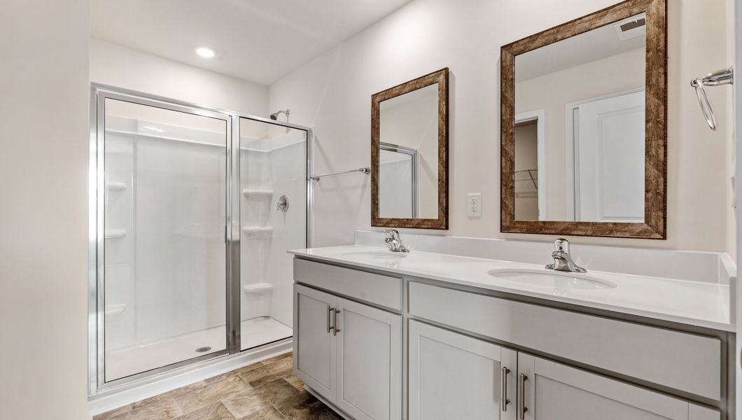 Furnished interior view inside a new home in Waverly Station, Greenwood (Image 13).