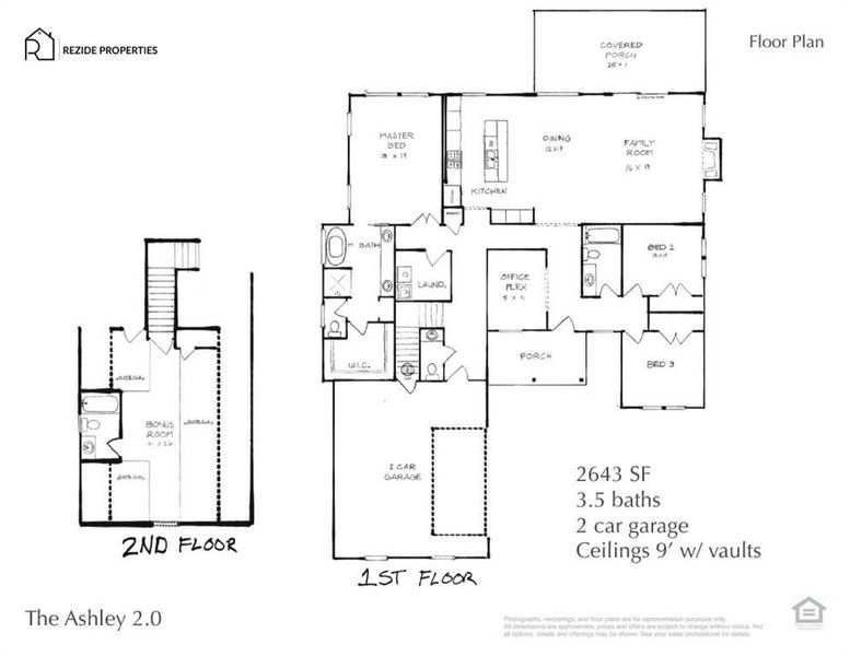 2D floor plan layout of this home in , Canton, GA (Image 3). 2D floor plan layout of this home in , Canton, GA (Image 3).