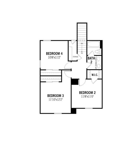 2D floor plan layout of this home in Bella Vista Farms, San Tan Valley, AZ (Image 3). 2D floor plan layout of this home in Bella Vista Farms, San Tan Valley, AZ (Image 3).