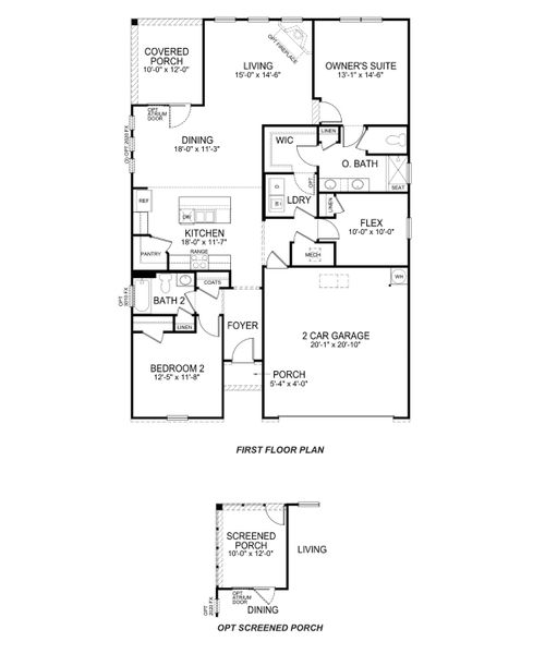 2D floor plan layout for the ARLINGTON DRHe by D.R. Horton in Rolling Hills, Candler, NC (Image 3). 2D floor plan layout for the ARLINGTON DRHe by D.R. Horton in Rolling Hills, Candler, NC (Image 3).