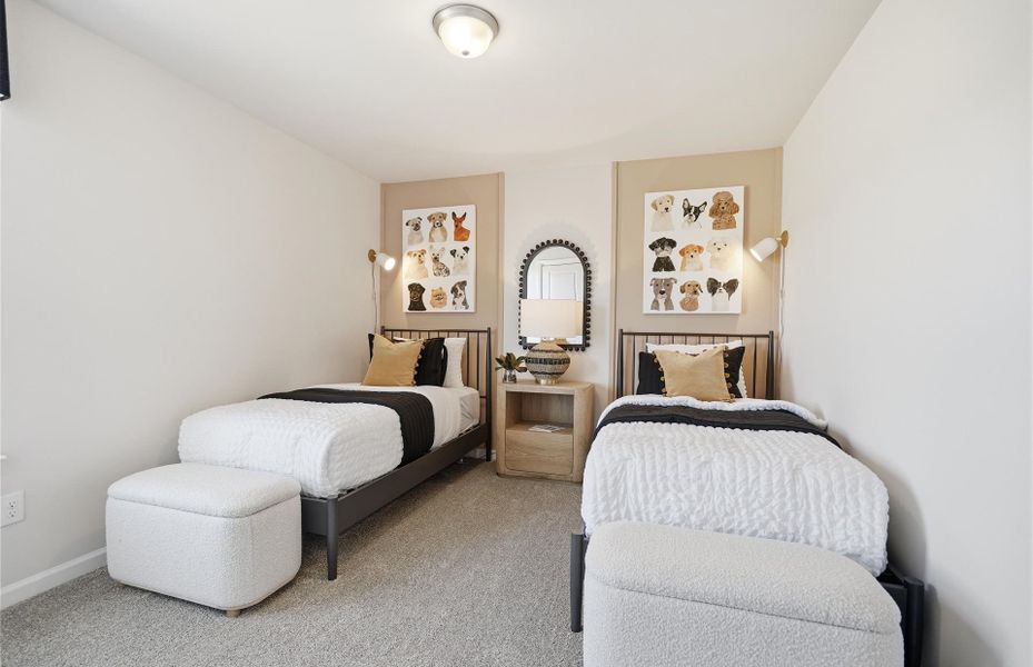 Representative furnished interior of a home built from the Valen by Pulte Homes in Harrington, Greenville (Image 11).