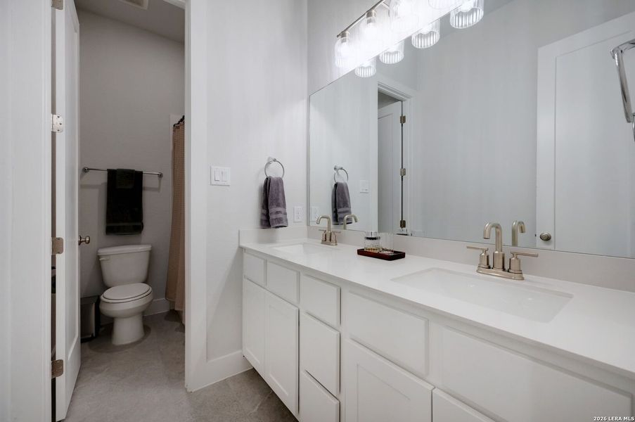 Furnished interior view inside a new home in Ventana, Bulverde (Image 24).