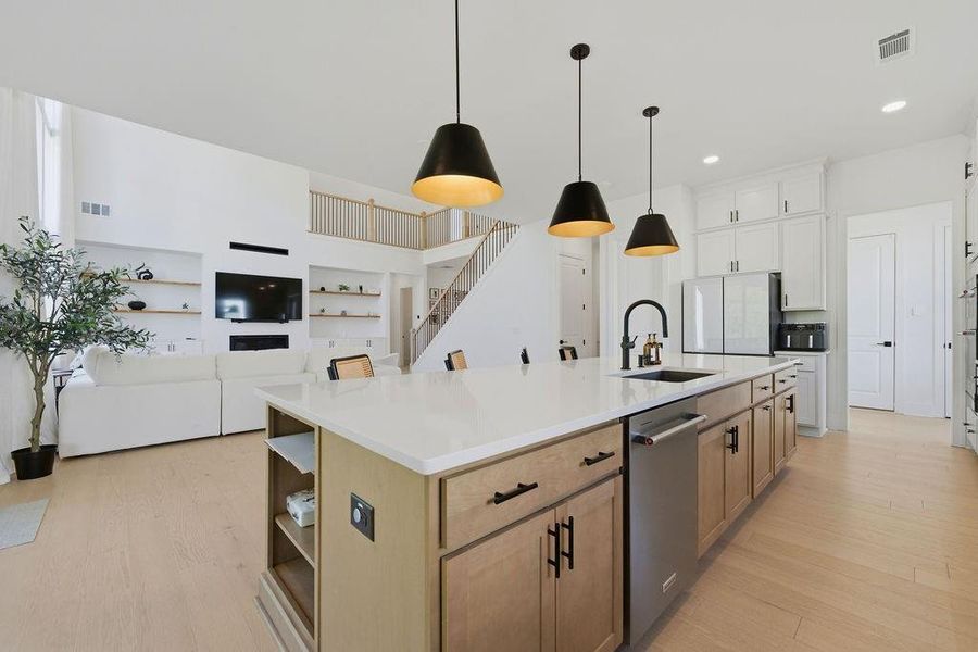 Furnished interior view inside a new home in , Woodstock (Image 30).