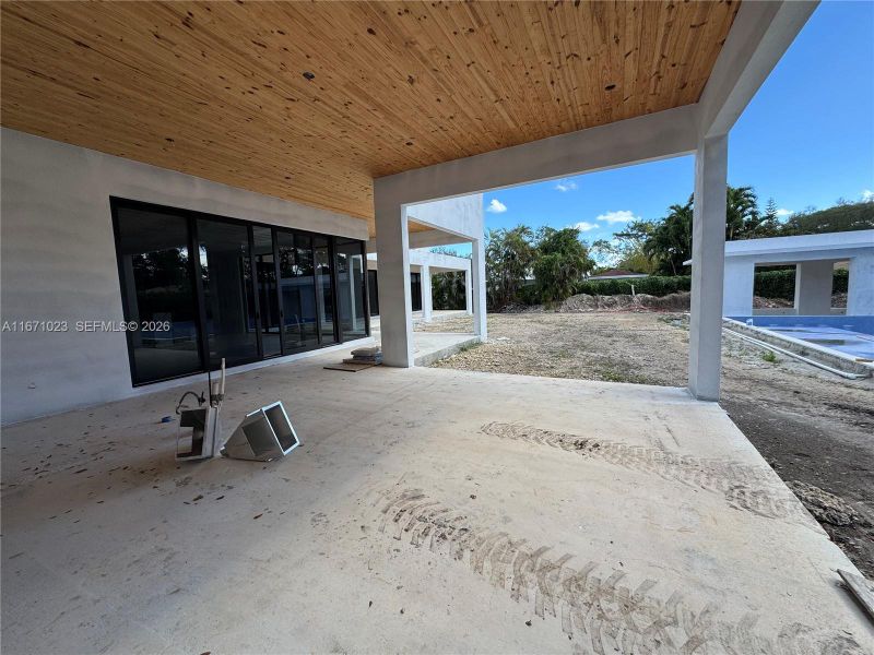 In-progress construction of a new home in , Pinecrest, FL (Image 32). In-progress construction of a new home in , Pinecrest, FL (Image 32).