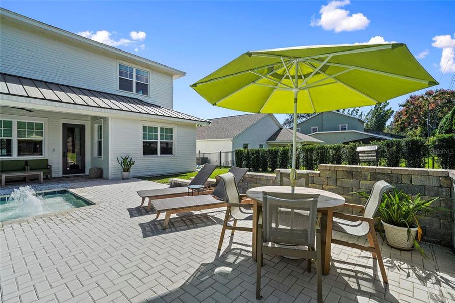 Exterior details and patio area of a home in , Lakeland (Image 21). Exterior details and patio area of a home in , Lakeland (Image 21).