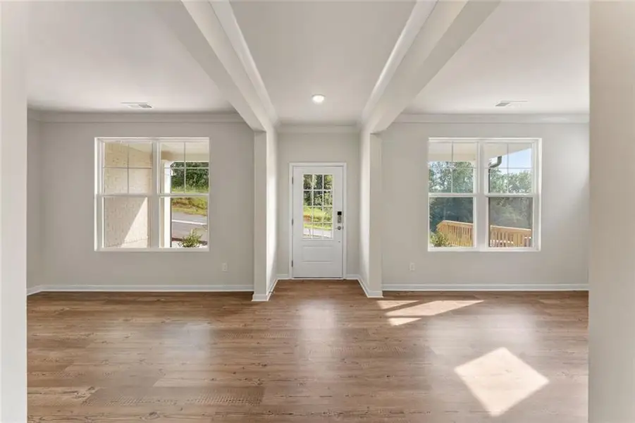 Spacious, unfurnished interior of a new home in The Estates at Gainesville Township, Gainesville (Image 24).
