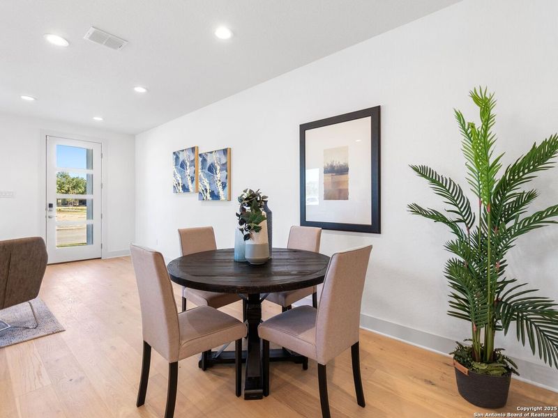 Furnished interior view inside a new home in Victoria Commons, San Antonio (Image 7).