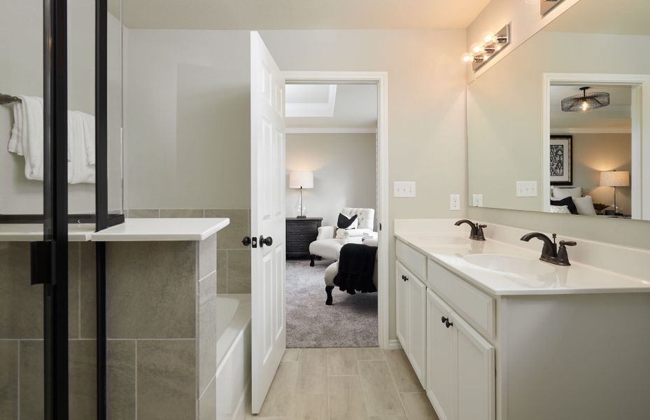 Representative furnished interior of a home built from the Springfield by Centex in Pinara Pines, Conroe (Image 14). Representative furnished interior of a home built from the Springfield by Centex in Pinara Pines, Conroe (Image 14).