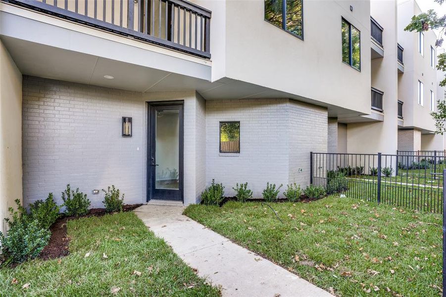 Photos are of unit #204. Unit #101 will feature white cabinets and grey wood floors. Photos are of unit #204. Unit #101 will feature white cabinets and grey wood floors.