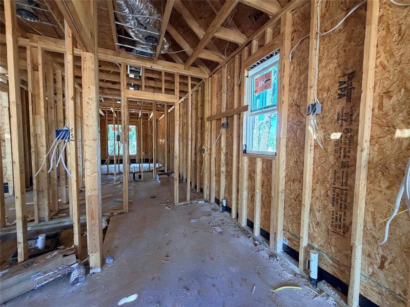 In-progress construction of a new home in Monarch Manor, Poolville, TX (Image 14).
