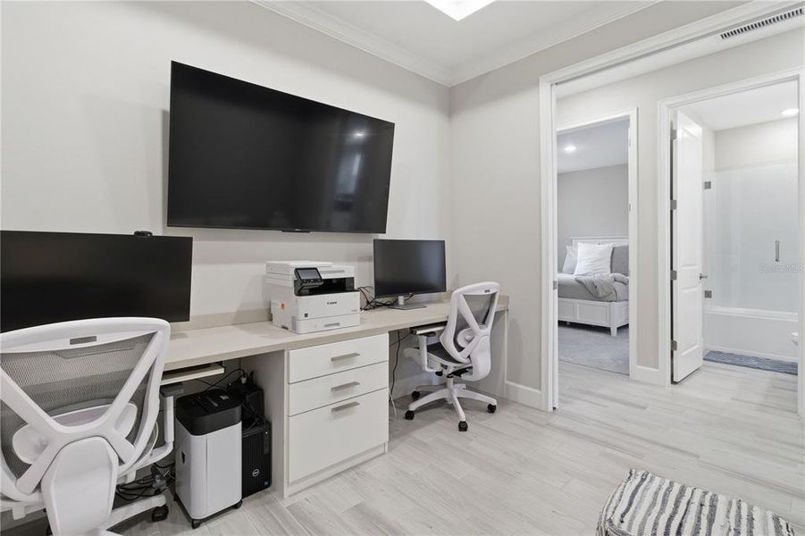 Furnished interior view inside a new home in , Bradenton (Image 36).
