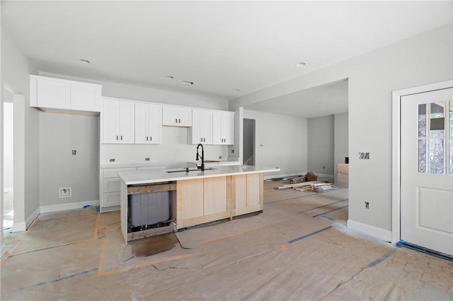 In-progress construction of a new home in , Gainesville, GA (Image 15).