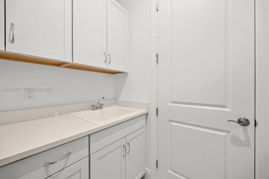 Furnished interior view inside a new home in , Port St. Lucie (Image 30).