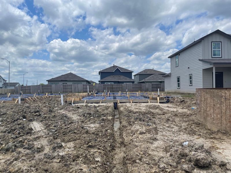 Site preparation for new homesites in Barrett Crossing, Crosby (Image 19).