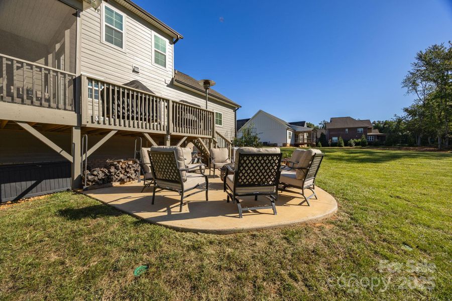 Front exterior of a new home in , Mocksville, NC, highlighting curb appeal (Image 21).