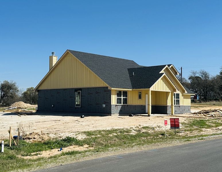 In-progress construction of a new home in Arbor Oaks, Boyd, TX (Image 8).
