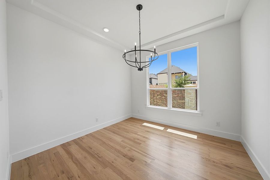 Spacious, unfurnished interior of a new home in Estates at Rockhill, Frisco (Image 22).