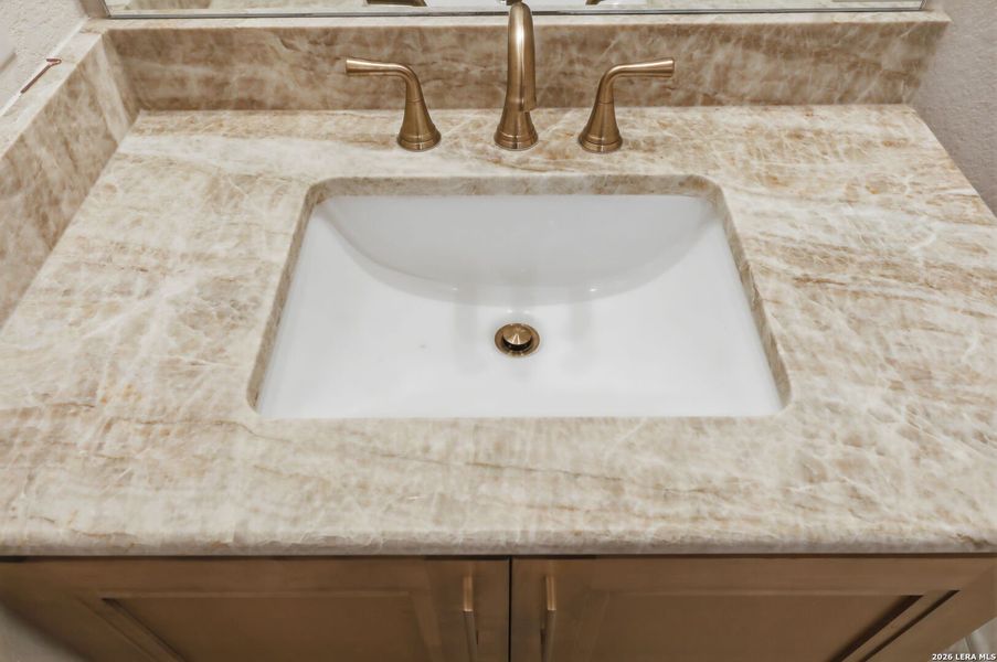 Close-up of interior finishes inside a home in The Summit, San Antonio (Image 43).