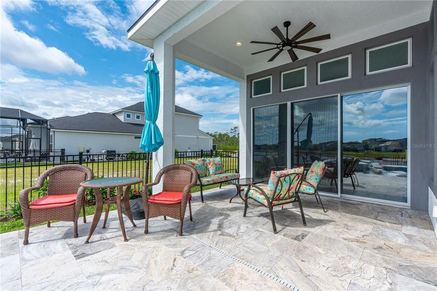 Exterior details and patio area of a home in Mosaic, Daytona Beach (Image 24). Exterior details and patio area of a home in Mosaic, Daytona Beach (Image 24).