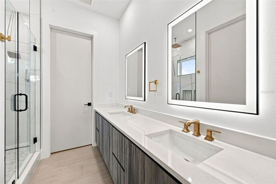 Furnished interior view inside a new home in , Sarasota (Image 12).