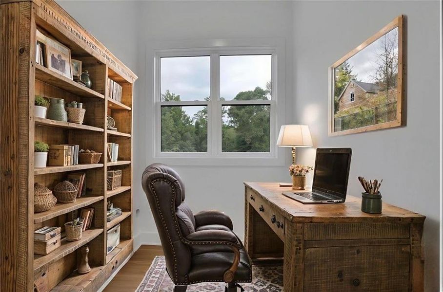 Furnished interior view inside a new home in , Canton (Image 7).