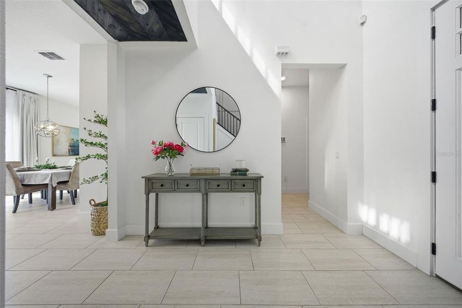 Furnished interior view inside a new home in , Orlando (Image 15). Furnished interior view inside a new home in , Orlando (Image 15).