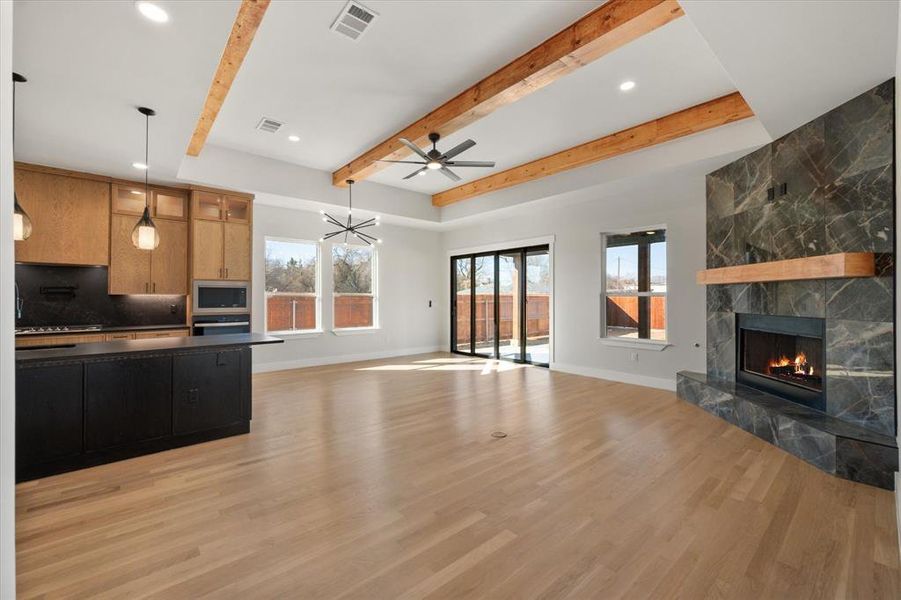 Not Actual  Kitchen but an example of how it could look