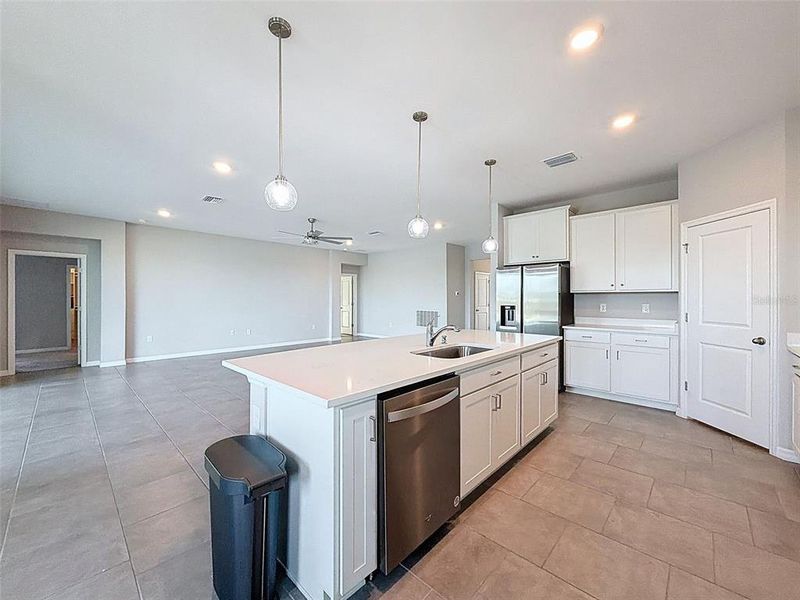 Furnished interior view inside a new home in , San Antonio (Image 10). Furnished interior view inside a new home in , San Antonio (Image 10).