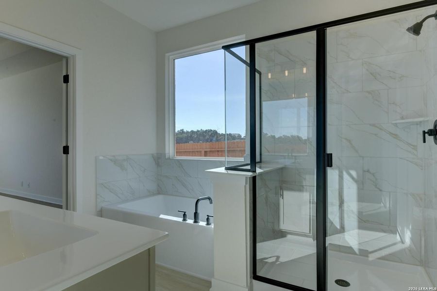 Furnished interior view inside a new home in Megan's Landing, Castroville (Image 9).