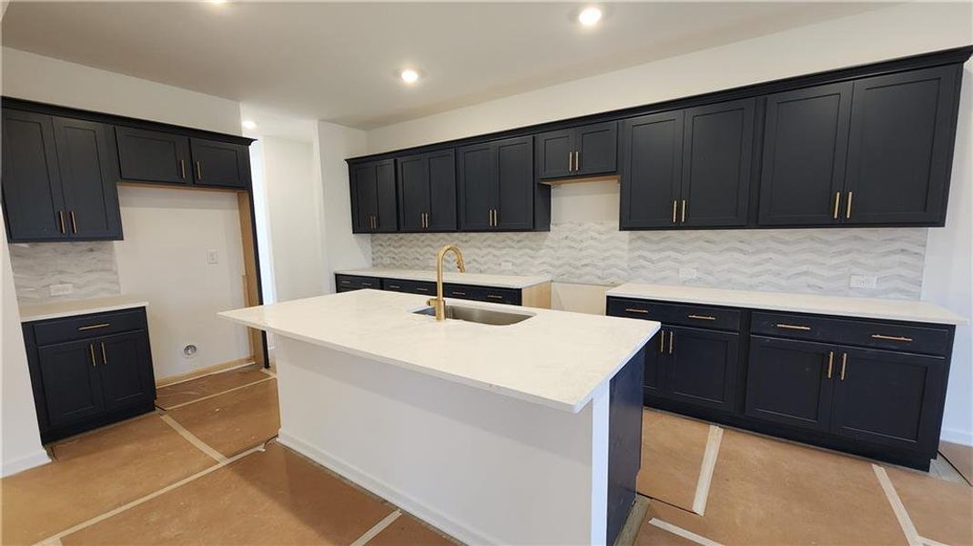 Furnished interior view inside a new home in The Estates at Casteel, Bethlehem (Image 7).